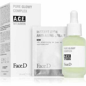 Face D Pure Glowy Complex antioxidační sérum s vitamíny A, C, E 30 ml obraz