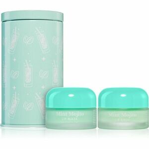 Barry M Lip Care Duo dárková sada na rty s vůní Mint Mojito 2x14 g obraz