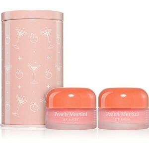 Barry M Lip Care Duo dárková sada Peach Martini (na rty) s vůní obraz