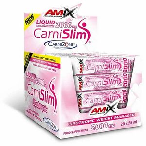 Amix CarniSlim Lipotropic spalovač tuků příchuť Sour Cherry 20x25 ml obraz