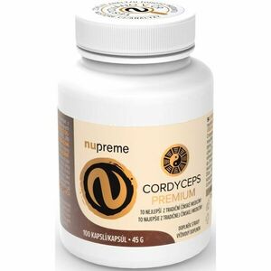 Nupreme Cordyceps extrakt kapsle pro podporu imunitního systému 100 cps obraz