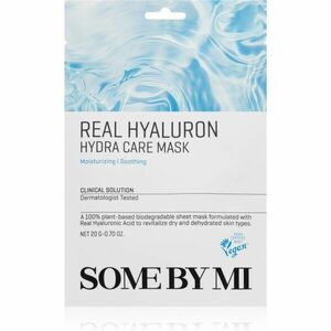 Some By Mi Clinical Solution Hyaluron Hydra Care Mask hydratační plátýnková maska se zklidňujícím účinkem 20 g obraz