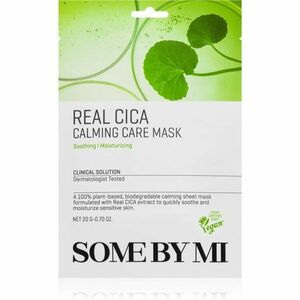 Some By Mi Clinical Solution Cica Calming Care Mask zklidňující plátýnková maska pro citlivou pleť 20 g obraz
