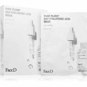 Face D Pure Plump HA4 pleťová maska s kyselinou hyaluronovou 5x17 ml obraz