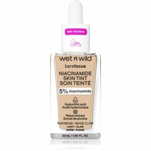 Wet n Wild Bare Focus Niacinamide Skin Tint lehký hydratační make-up odstín Fair Beige (Warm) 32 ml obraz