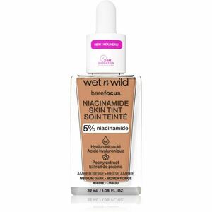 Wet n Wild Bare Focus Niacinamide Skin Tint lehký hydratační make-up odstín Amber Beige (Warm) 32 ml obraz