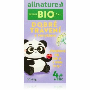 Allnature Dětský čaj BIO Dobré trávení s fenyklem čaj v BIO kvalitě 20x1, 5 g obraz