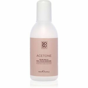 SOSU Cosmetics Gone Girl Acetone odlakovač na nehty 150 ml obraz