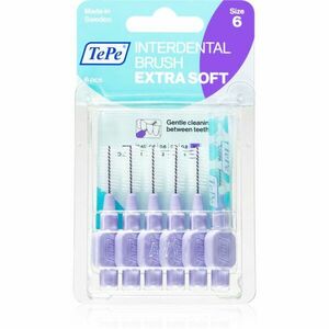 TePe Interdental Brush Extra Soft mezizubní kartáčky 1, 1 mm 6 ks obraz