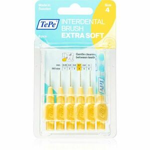 TePe Interdental Brush Extra Soft mezizubní kartáčky 0, 7 mm 6 ks obraz