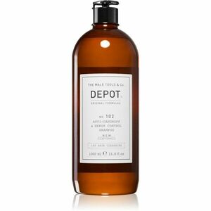 Depot No. 102 Anti-Dandruff & Sebum Control Shampoo šampon pro obnovení rovnováhy mastné pokožky hlavy 1000 ml obraz