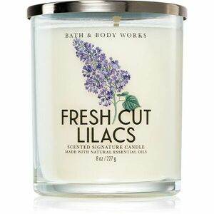 Bath & Body Works Fresh Cut Lilacs vonná svíčka 227 g obraz