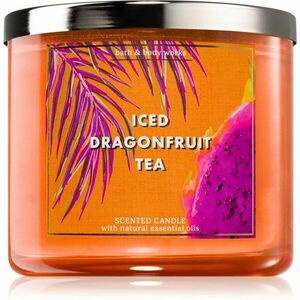 Bath & Body Works Iced Dragonfruit Tea vonná svíčka 411 g obraz