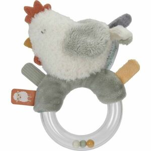 Little Dutch Little Farm Ring Rattle Chicken chrastítko 1 ks obraz