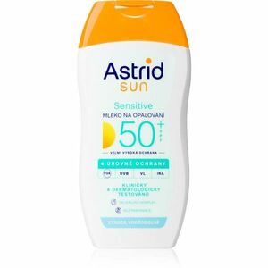 Astrid Sun Sensitive mléko na opalování SPF 50+ s vysokou UV ochranou 150 ml obraz