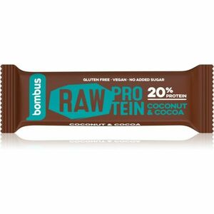 Bombus Raw Protein proteinová tyčinka příchuť Coconut & Cocoa 50 g obraz