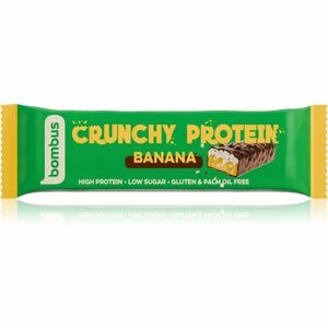 Bombus Crunchy Protein proteinová tyčinka příchuť Banana 50 g obraz