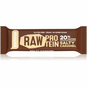 Bombus Raw Protein proteinová tyčinka příchuť Salty Caramel 50 g obraz