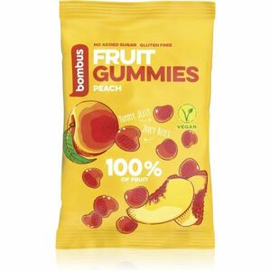 Bombus Fruit Gummies ovocné bonbóny příchuť Peach 35 g obraz