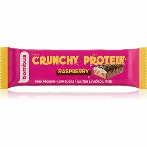 Bombus Crunchy Protein proteinová tyčinka příchuť Raspberry 50 g obraz