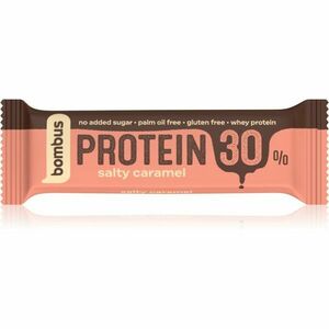 Bombus Protein 30 % proteinová tyčinka příchuť Salty Caramel 50 g obraz