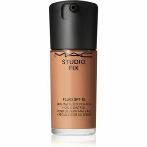 MAC Cosmetics Studio Fix Fluid SPF 15 24HR Matte Foundation + Oil Control matující make-up SPF 15 odstín NW30 30 ml obraz