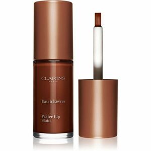 Clarins Water Lip Stain matný lesk na rty s hydratačním účinkem odstín 12 Mocha Water 7 ml obraz