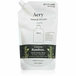 Aery Botanical Green Bamboo tekuté mýdlo na ruce a tělo náhradní náplň 300 ml obraz