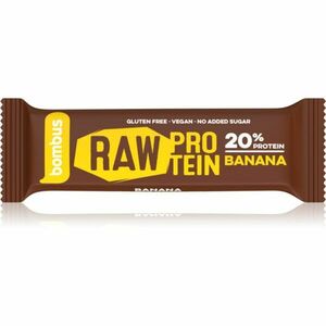 Bombus Raw Protein proteinová tyčinka příchuť Banana 50 g obraz