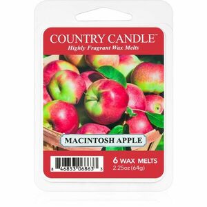 Country Candle Macintosh Apple vosk do aromalampy 64 g obraz