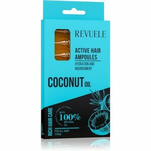 Revuele Coconut Oil Active Hair Ampoules sérum na vlasy pro výživu a hydrataci 8x5 ml obraz