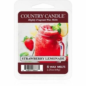 Country Candle Strawberry Lemonade vosk do aromalampy 64 g obraz