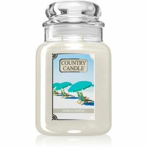 Country Candle Sand & Santal vonná svíčka 737 g obraz