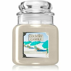 Country Candle Sand & Santal vonná svíčka 510 g obraz