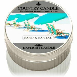 Country Candle Sand & Santal čajová svíčka 42 g obraz