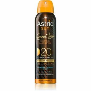 Astrid Sun Coconut Love suchý olej na opalování SPF 20 se střední UV ochranou 150 ml obraz