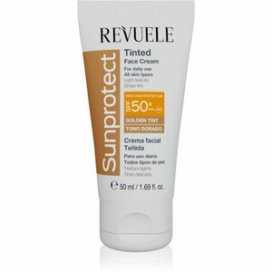 Revuele Sunprotect Tinted Face Cream tónovací ochranný krém SPF 50+ odstín Golden Tint 50 ml obraz