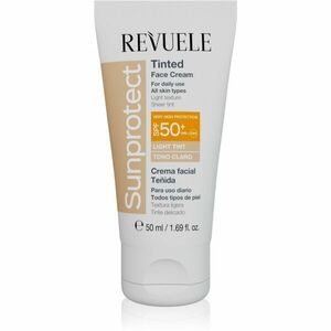 Revuele Sunprotect Tinted Face Cream tónovací ochranný krém SPF 50+ odstín Light Tint 50 ml obraz