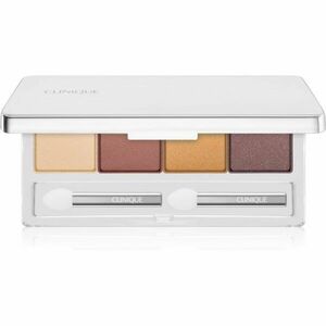 Clinique All About Shadow™ Quad paletka očních stínů odstín Morning Java - Shimmer 3, 3 g obraz