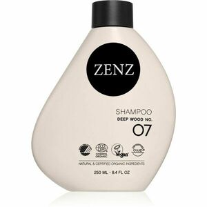 ZENZ Organic Deep Wood No. 07 posilující šampon pro citlivou pokožku hlavy 250 ml obraz