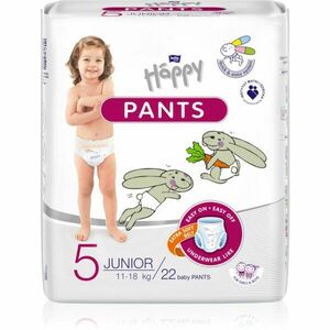 Bella Baby Happy Pants Size 5 Junior jednorázové plenkové kalhotky 11-18 kg 22 ks obraz