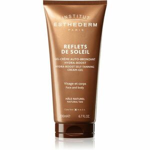 Institut Esthederm Reflets De Soleil Hydra-Boosst Self-Tanning Cream-Gel samoopalovací gel na obličej a tělo 200 ml obraz