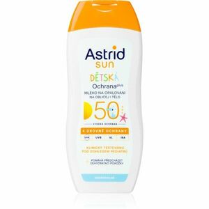 Astrid Sun mléko na opalování SPF 50 pro děti 200 ml obraz