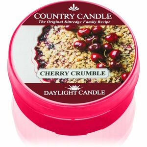 Country Candle Cherry Crumble čajová svíčka 42 g obraz