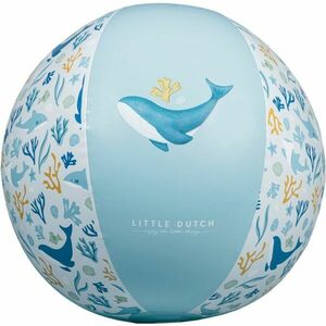 Little Dutch Ocean Dreams Beach Ball Blue nafukovací míč 2 y+ 1 ks obraz