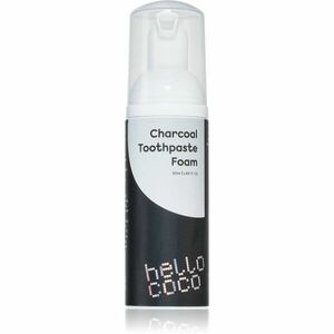 Hello Coco Activated Charcoal bělicí zubní pasta s aktivním uhlím 50 ml obraz