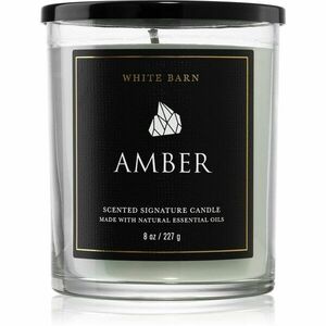 Bath & Body Works Amber vonná svíčka 227 g obraz