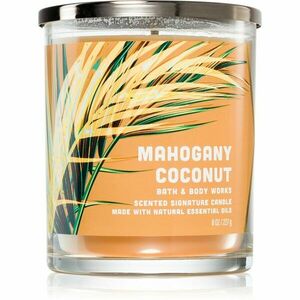 Bath & Body Works Mahogany Coconut vonná svíčka 227 g obraz