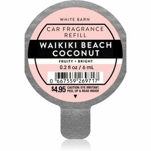 Bath & Body Works Waikiki Beach Coconut vůně do auta náhradní náplň 6 ml obraz