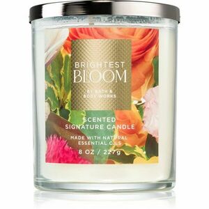 Bath & Body Works Brightest Bloom vonná svíčka 227 g obraz